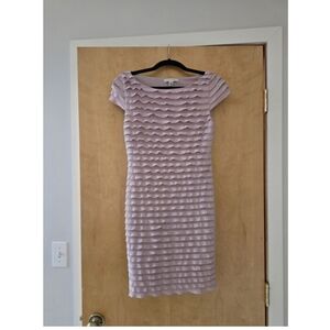 Banana Republic Pink Ruffled Dress